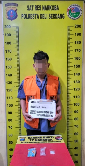 foto : pelaku dipaparkan